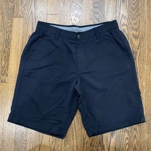 Black Under Armour Golf Shorts